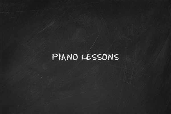 The thumbnail image for the "Piano Lessons" video tutorial